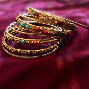 GOLD PLATED BANGLES
